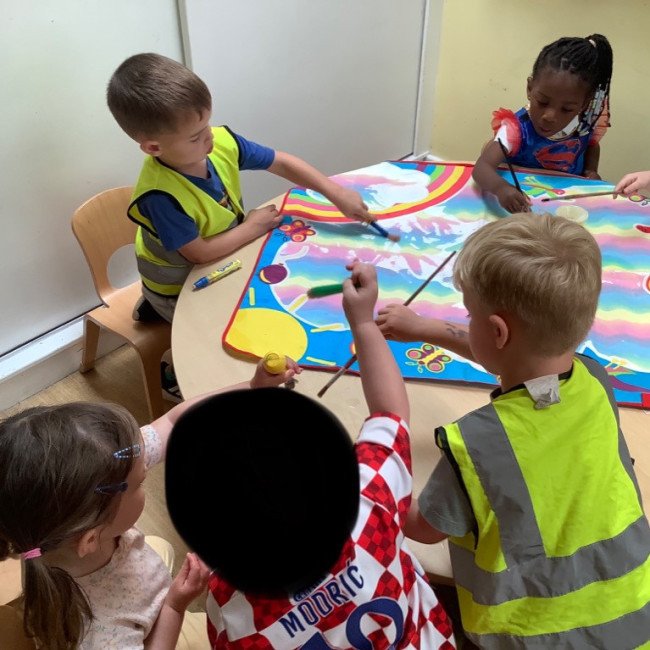 Children playing