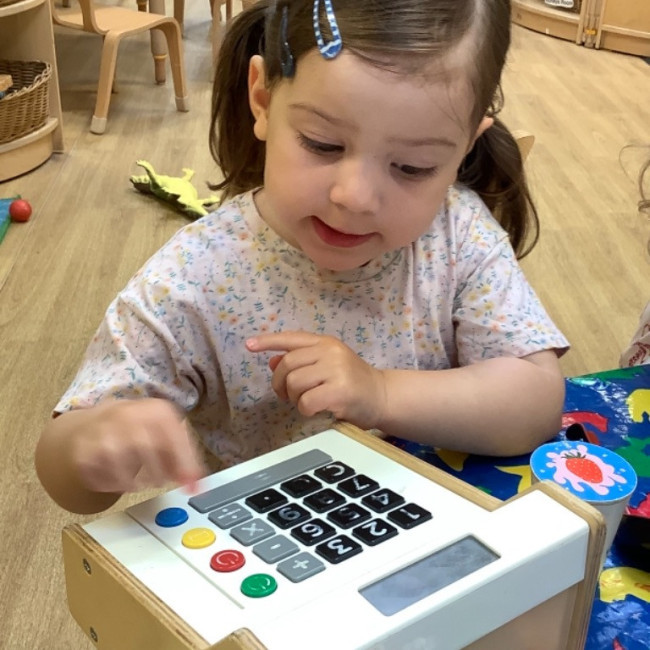 Child playing