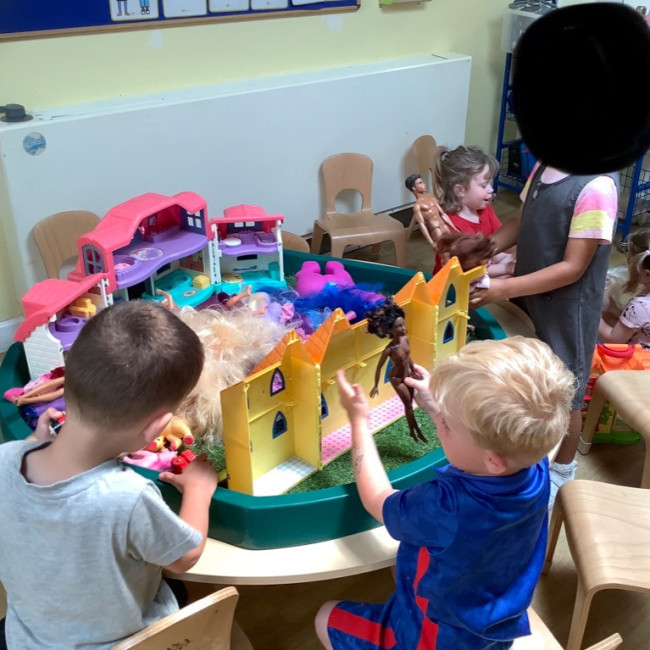 Children playing