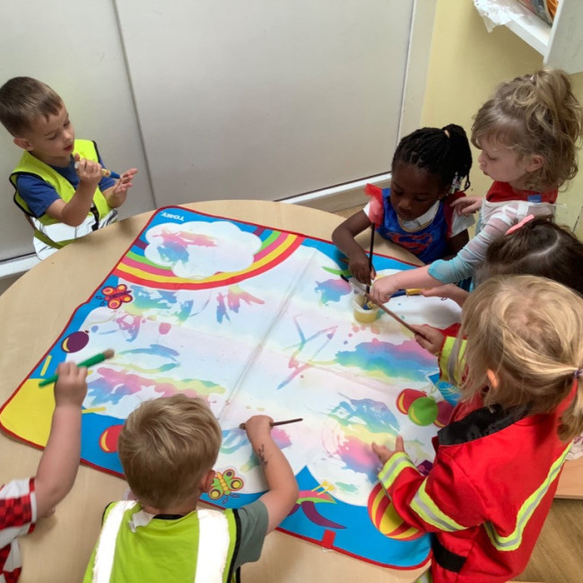 Children playing