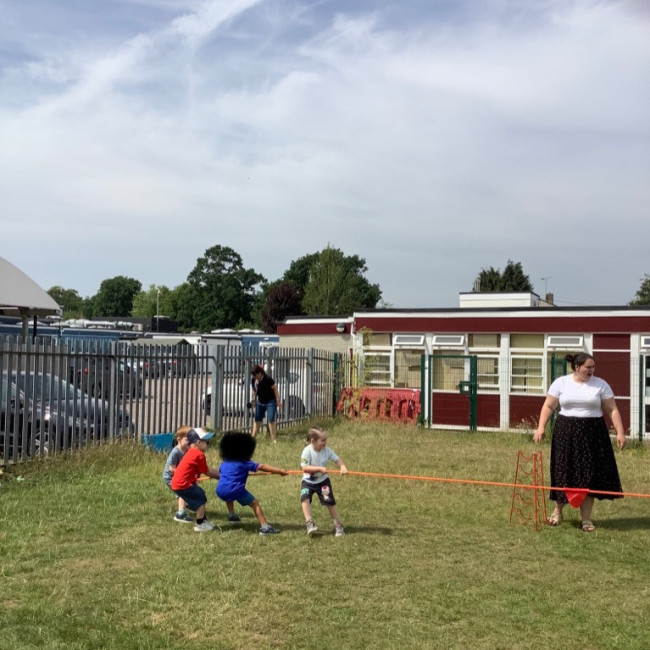 Children playing