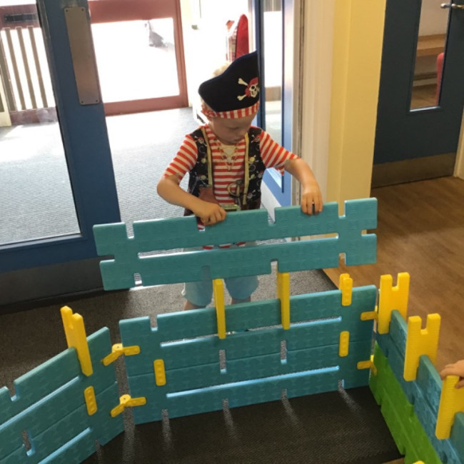 Child playing