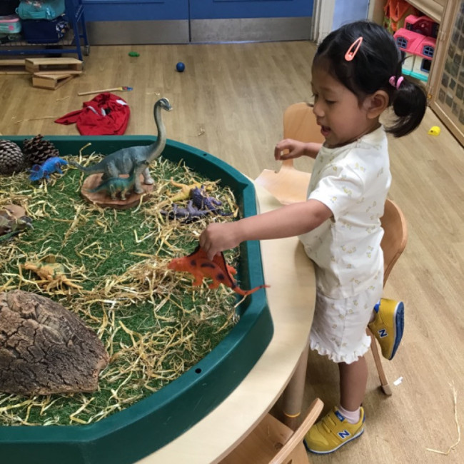 Child playing