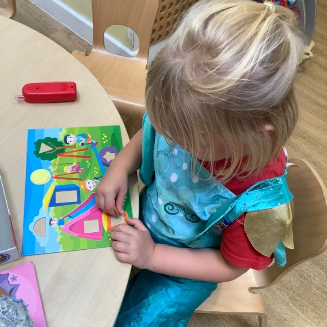 Child playing