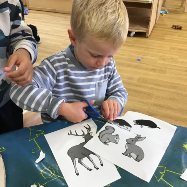 Child playing