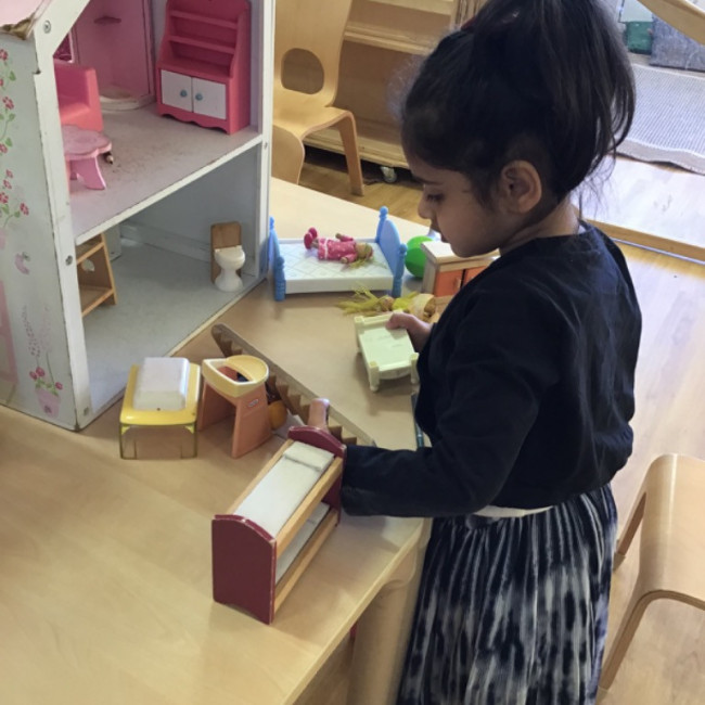 Child playing