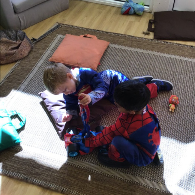 Child playing