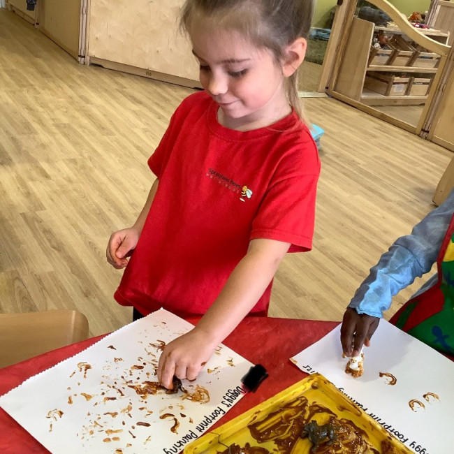 Child playing