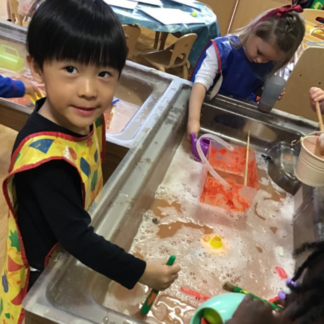Child playing