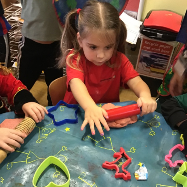 Child playing