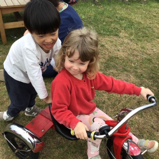 Children playing