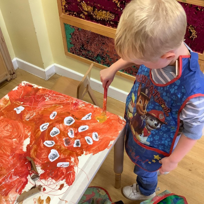 Child playing