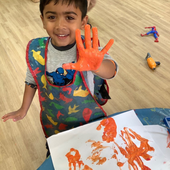 Child playing