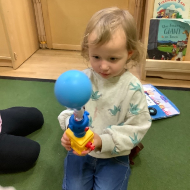 Child playing