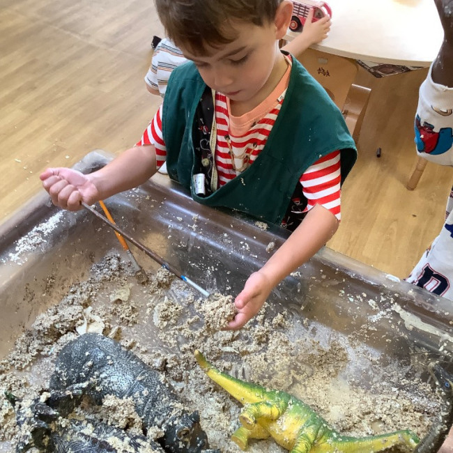 Child playing