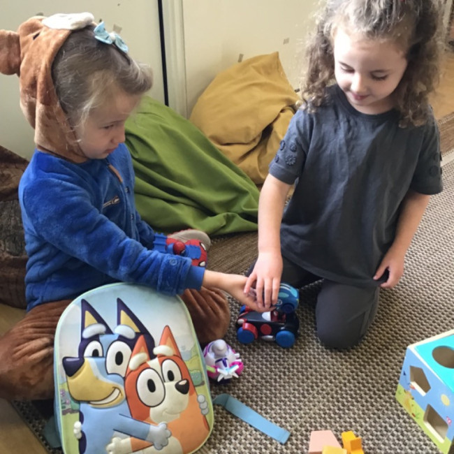Children playing