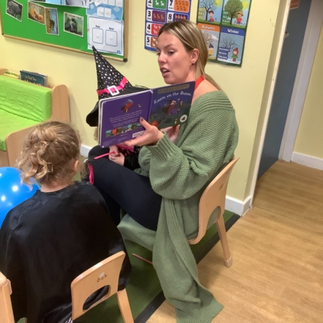 Children reading