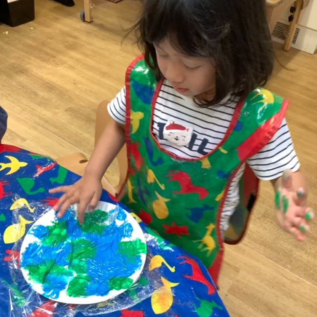 Child playing