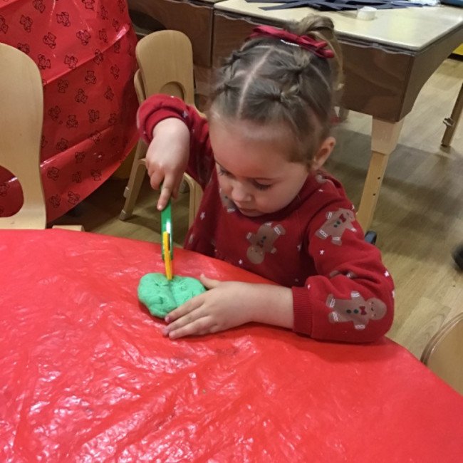 Child playing