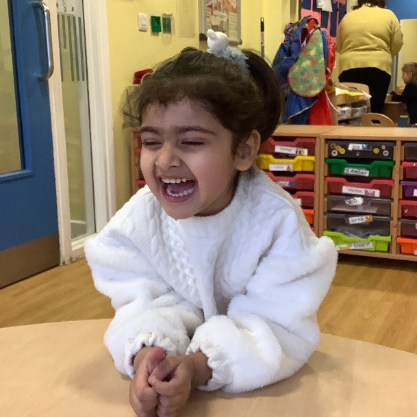Child laughing