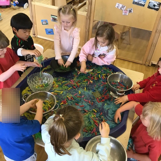 Children playing 